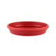 Prato Para Vasos Desli Vermelho Tamanho 20 - Casa E Jardim - Tamanho 20