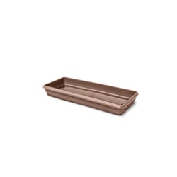 Prato Plástico Jardineira Tabaco Nutriplan 35Cm - 1 Unidade