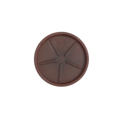 Prato Vasart Rusty Para Vaso Redondo - 40 Centímetros