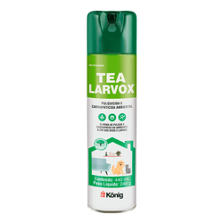 Pulguicida Carrapaticida Larvox Konig - 440Ml Aerosol