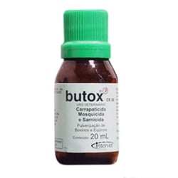 Pulverizador Para Bovinos E Equinos Butox Intervet 20Ml - 1 Unidade