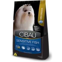 Ração Adultos Mini Cibau Sensitive Fish Peixe Para Cachorros - 3 Kilos