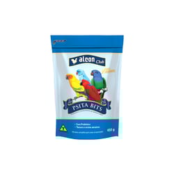 Ração Alcon Psitacídeos Bits 450G Para Pássaros