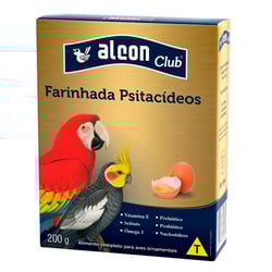 Ração Alcon Psitacídeos Farinhada Com Ovos 250G Para Pássaros