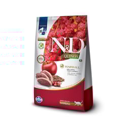 Ração Antibolas De Pelo N&D Quinoa Pato Para Gatos Adultos - 400G - 400 Gramas