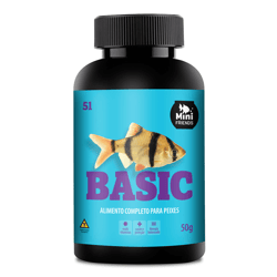 Racao Basic Mini Friends Para Peixes