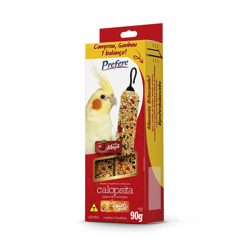 Ração Bastão Prefere Maçã 100G Para Calopsitas