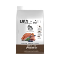 Ração Biofresh Gatos Sênior Peixe Branco - 7,5Kg - 7,5 Kilos