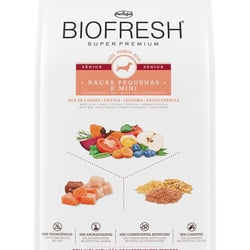 Ração Biofresh Mix Carnes 3Kg Para Cães Sênior Pequenas E Mini