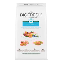 Ração Biofresh Para Cães Adultos De Raças Médias - 3Kg