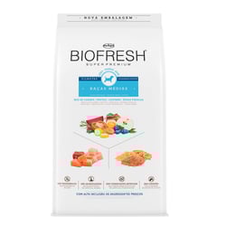 Ração Biofresh Para Cães Filhotes De Raças Médias - 3Kg