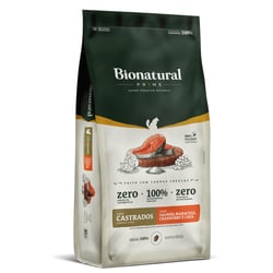 Ração Bionatural Prime Salmão 20Kg Para Gatos Adultos Castrados