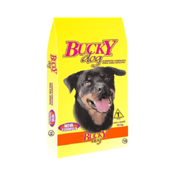 Ração Bucky Dog 15Kg Para Cães Adultos - Ração Seca