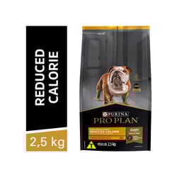 Ração Calorias Reduzidas Pro Plan Frango Para Cães Adultos De Raças Médias E Grandes - 2,5Kg - 2,5 Kilos