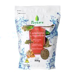 Ração Carnívoros De Superfície Poytara - 800G - 800 Gramas