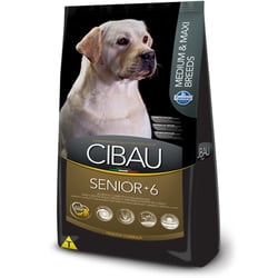 Ração Cibau Senior Medium & Maxi Para Cães Adultos De Raças Médias E Grandes - 12Kg