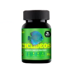 Ração Ciclídeos Fish Mini Friends Para Peixes - 30 Gramas