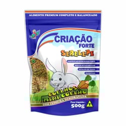Ração Coelho E Mini Coelho Serelepe - 500G
