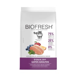 Ração Diet Biofresh Frango E Frutas Para Gatos Adultos - 7,5Kg - 7,5 Kilos