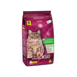 Ração Diet Br4Cats Sabor Arroz E Frango Para Gatos Adultos Castrados - 3Kg - 3 Kilos