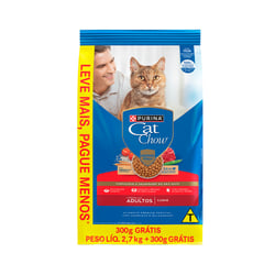 Ração Diet Cat Chow Sabor Carne Para Gatos Adultos - Leve 3 kg Pague 2,7 kg