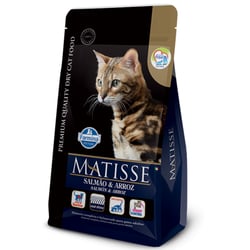 Ração Diet Farmina Matisse Salmão E Arroz Para Gatos Adultos - 7,5 Kilos