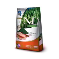 Ração Diet Farmina N&D Spirulina Tilápia - Para Gatos Adultos - 7 Kilos