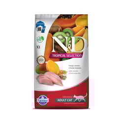 Ração Diet Farmina N&D Tropical Frango Para Gatos Adultos - 1,5 Kilos