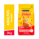 Ração Diet Friskies Delícias Da Granja Para Gatos Adultos - Sabor Frango, Peru E Cenoura - 3 Kilos - 3 Kilos