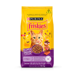 Ração Diet Friskies Megamix Para Gatos Adultos - 10,1 Kilos