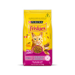 Ração Diet Friskies Mix De Carnes Purina 3Kg Para Gatos Adultos