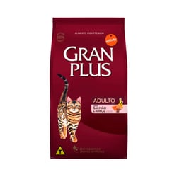 Ração Diet Granplus Salmão E Arroz Para Gatos Adultos - 3 Kilos