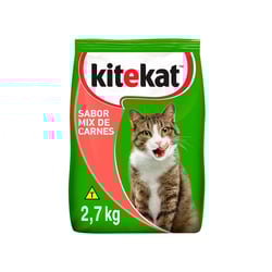 Ração Diet Kitekat Mix De Carnes 2,7Kg Para Gatos Adultos - 2,7 Kilos