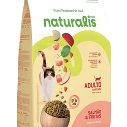 Ração Diet Naturalis Salmão E Frutas 7.5Kg Para Gatos Adultos Castrados