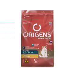 Ração Diet Origens Sabor Frango Para Gatos Castrados - 3 Kilos