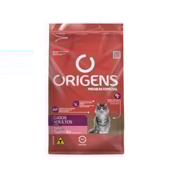 Ração Diet Origens Salmão Para Gatos Adultos - 3 Kilos