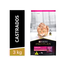 Ração Diet Pro Plan Nestlé Purina Salmão Para Gatos Adultos Castrados - 3 Kilos