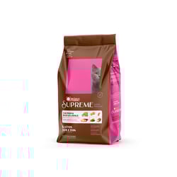 Ração Diet Quatree Supreme Para Gatos Adultos Sabor Salmão E Batata Doce - 15 Kilos