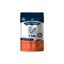 Ração Diet Selections For Pets Frango Ao Molho 100G - 1 Unidade Para Cães Adultos De Porte Pequeno E Mini