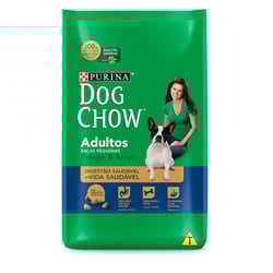 Ração Dog Chow Adulto Frango E Arroz Para Raças Pequenas - 3Kg