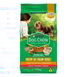Ração Dog Chow Frango E Arroz Para Cães Adultos De Raças Pequenas - 1Kg - 1 Kilo