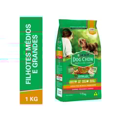 Ração Dog Chow Para Cães Adultos Raças Pequenas Frango E Arroz - 1 Kilo