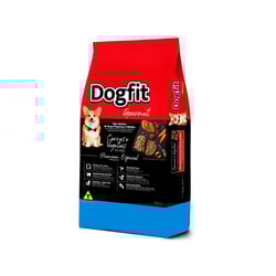 Ração Dogfit Gourmet Para Cães Adultos De Porte Pequeno E Médio Sabor Carne E Vegetais - 15 Kilos