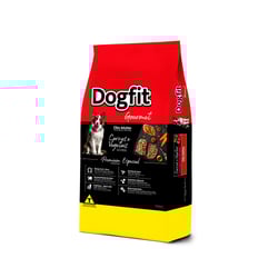 Ração Dogfit Gourmet Para Cães Adultos Sabor Carne E Vegetais - 1 Unidade - 15 Kilos