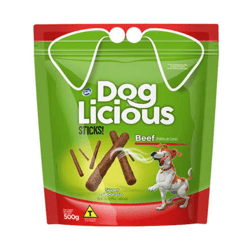Ração Doglicious Sticks Carne - 500G Para Cachorros