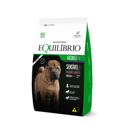Ração Equilíbrio Adulto Sabor Cordeiro - Sensível 12Kg - 12 Kilos