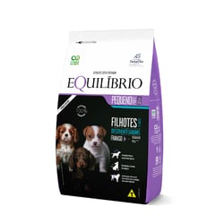 Ração Equilíbrio Cães Filhotes Porte Pequeno Sabor Frango - 1Kg - 1 Kilo