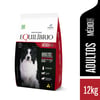 Ração Equilíbrio Carne Para Cães Adultos De Porte Médio 12Kg