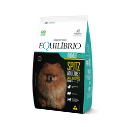Ração Equilíbrio Frango Para Cães Spitz Adultos De Porte Mini - 1Kg - 1 Kilo