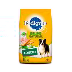 Ração Equilíbrio Natural Pedigree Adulto 15Kg - 15 Kilos